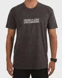 CREATURES GLOBAL HARDWARE TEE - WASHED BLACK