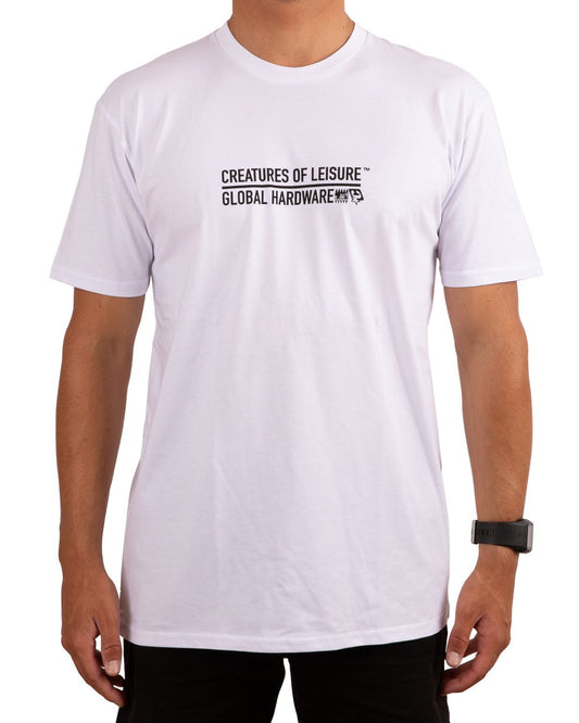 CREATURES GLOBAL HARDWARE TEE - WHITE