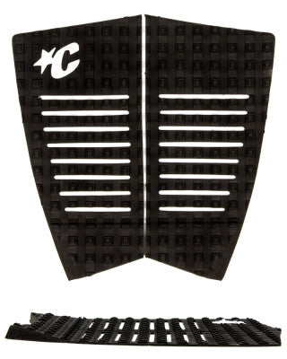 CREATURES ICON FISH TRACTION PAD - BLACK