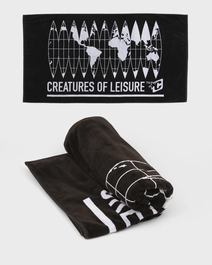 CREATURES GLOBAL BEACH TOWEL - ETGH23BK