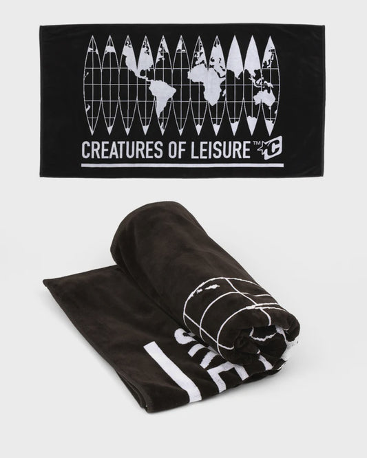 CREATURES GLOBAL BEACH TOWEL - ETGH23BK