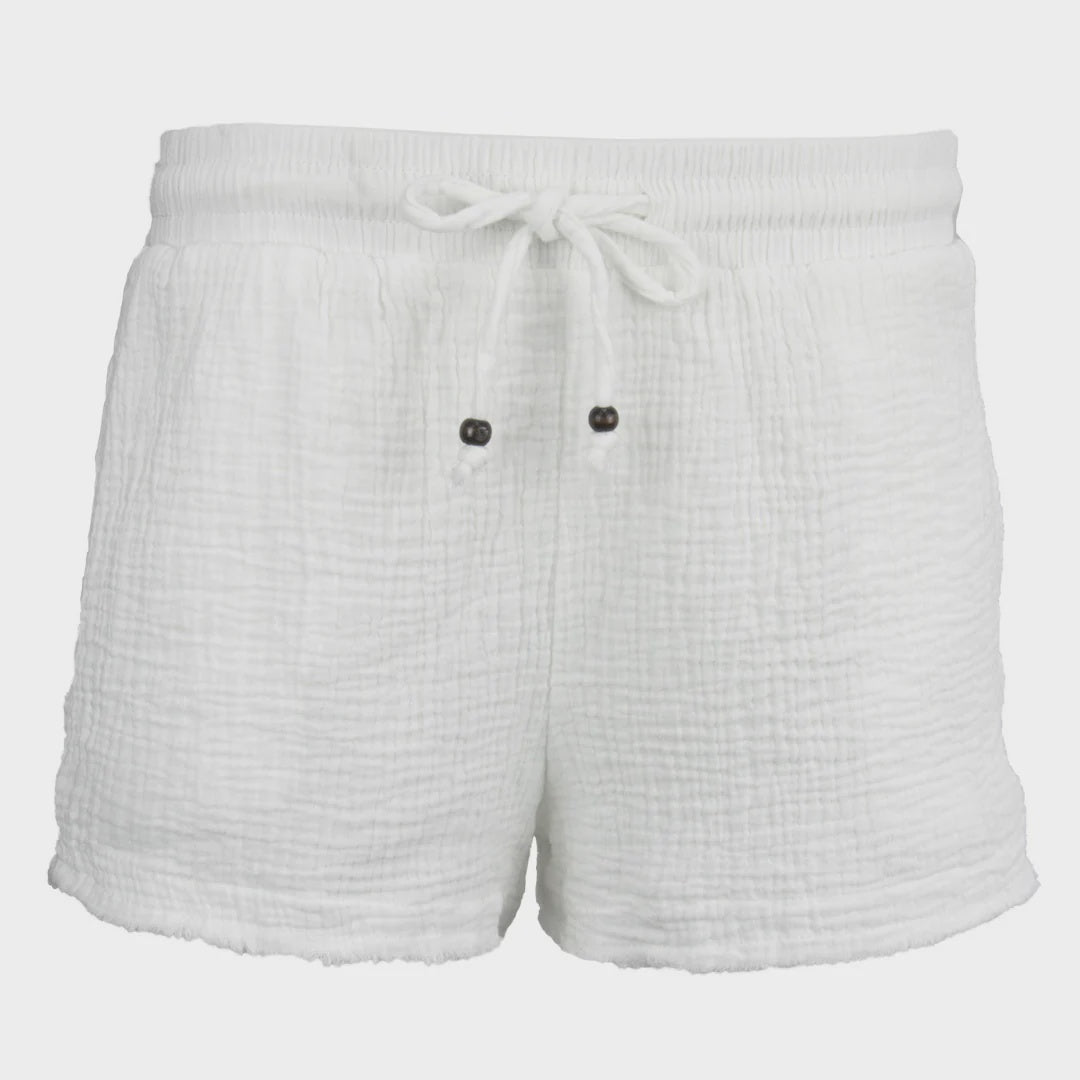 CARVE MAUI LADIES BEACH SHORT - WHITE