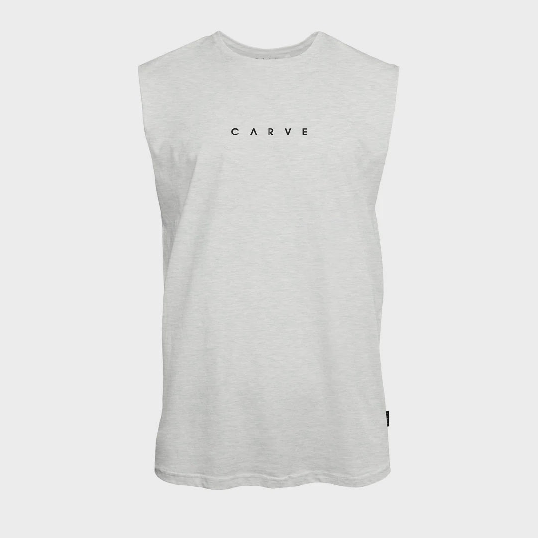 CARVE PUMPED UP MENS MUSCLE TEE - GREY