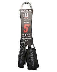 DAKINE KAINUI PRO COMP 5FT LEGROPE  - CLEAR/BLACK - ON SALE CLEARANCE