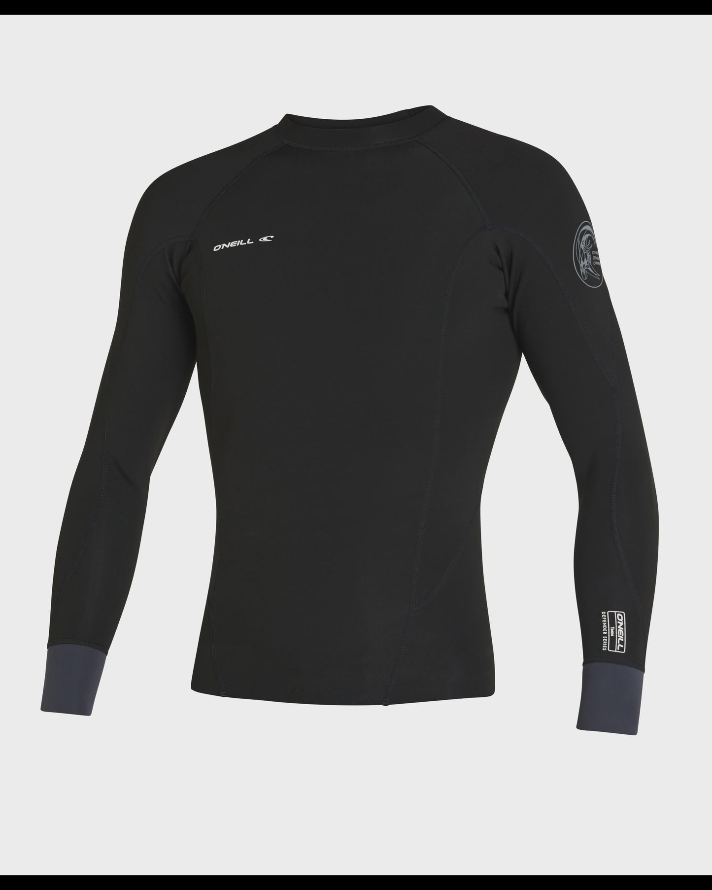 ONEILL DEFENDER LS CREW REVO 1MM - GP6 BLACK/GUM-METAL