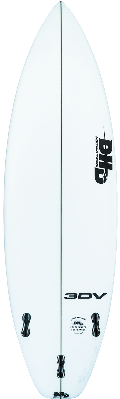 DHD 3DV PERFORMANCE SURFBOARD - MID LENGTH