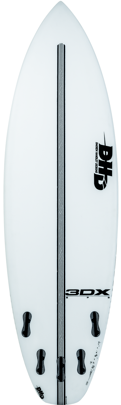 DHD 3DX SURFBOARD SMALL WAVE PERFORMANCE - EPS