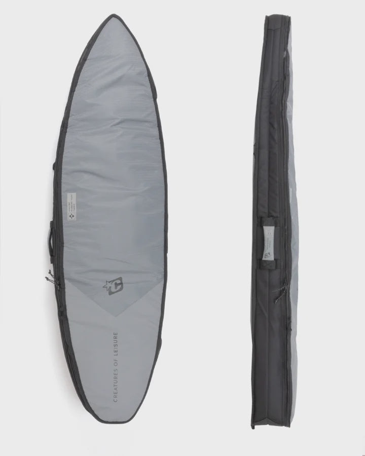 CREATURES SHORTBOARD DOUBLE COVER - TITANIUM / BLACK