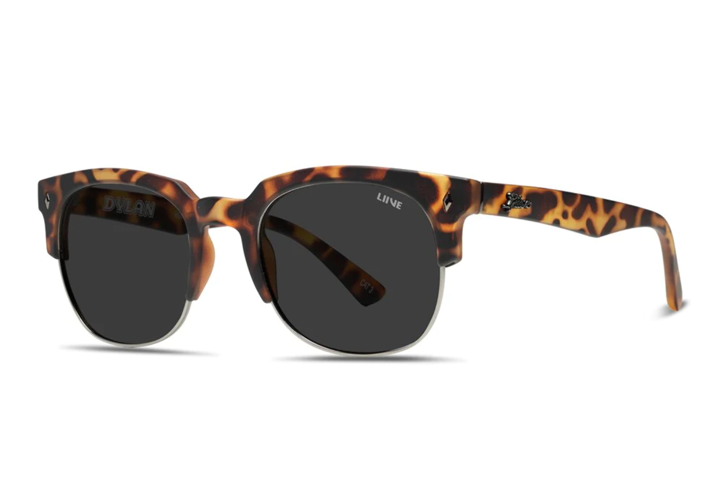 LIIVE DYLAN POLAR MATT OLIVE TORT SUNGLASSES