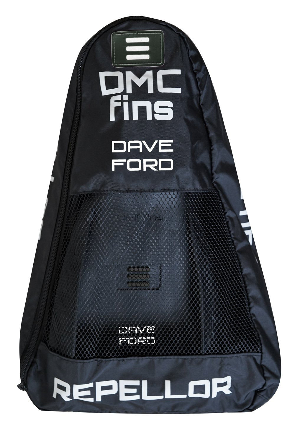 DMC REPELLOR FINS - DAVE FORD BLACK - SWIM FINS