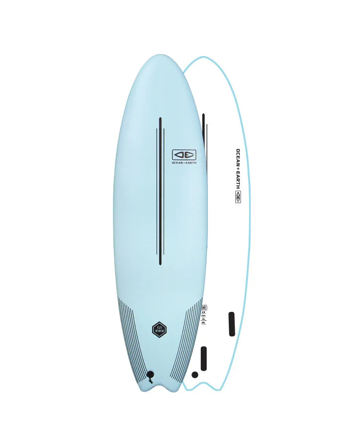 OCEAN & EARTH EZI RIDER 6'6 SOFT SURFBOARD