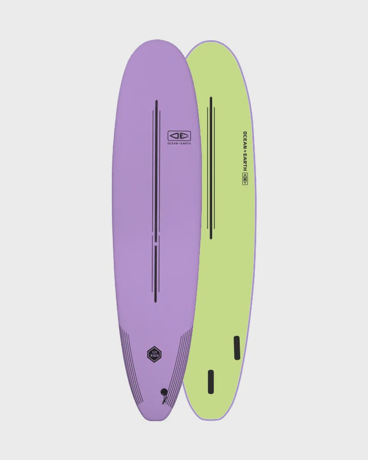 OCEAN & EARTH EZI RIDER 7'6 SOFT SURFBOARD