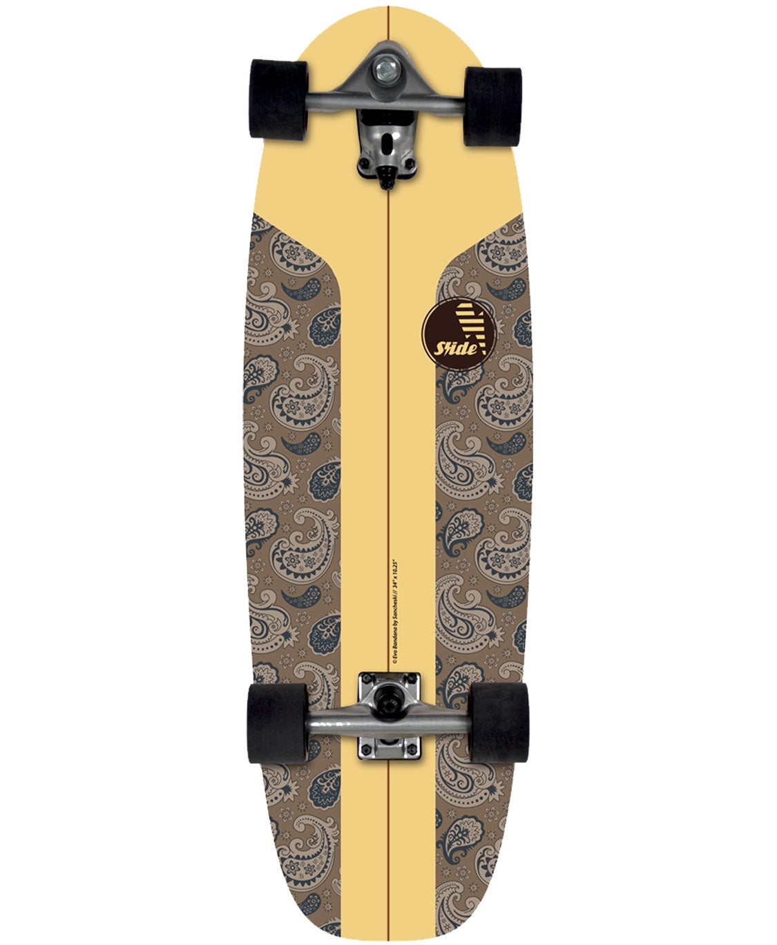 SLIDE EVO-LUTION BANDANA 34” SURF SKATE