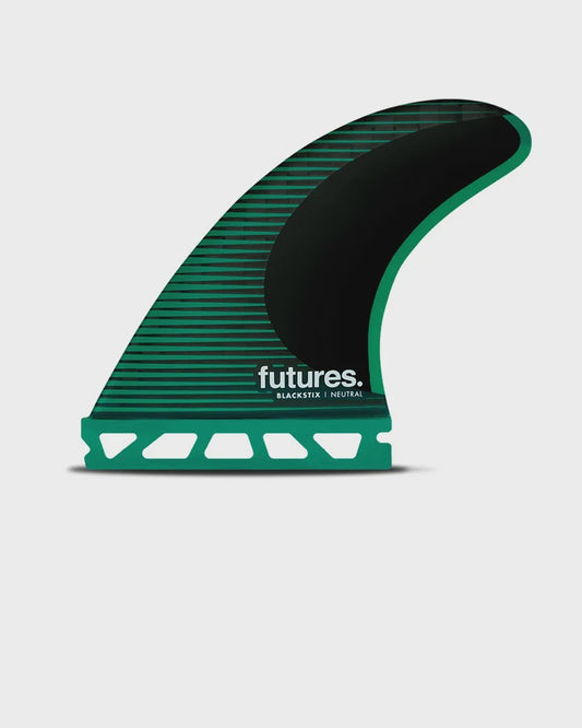 FUTURES F6 BLACKSTIX MEDIUM THRUSTER - GREEN