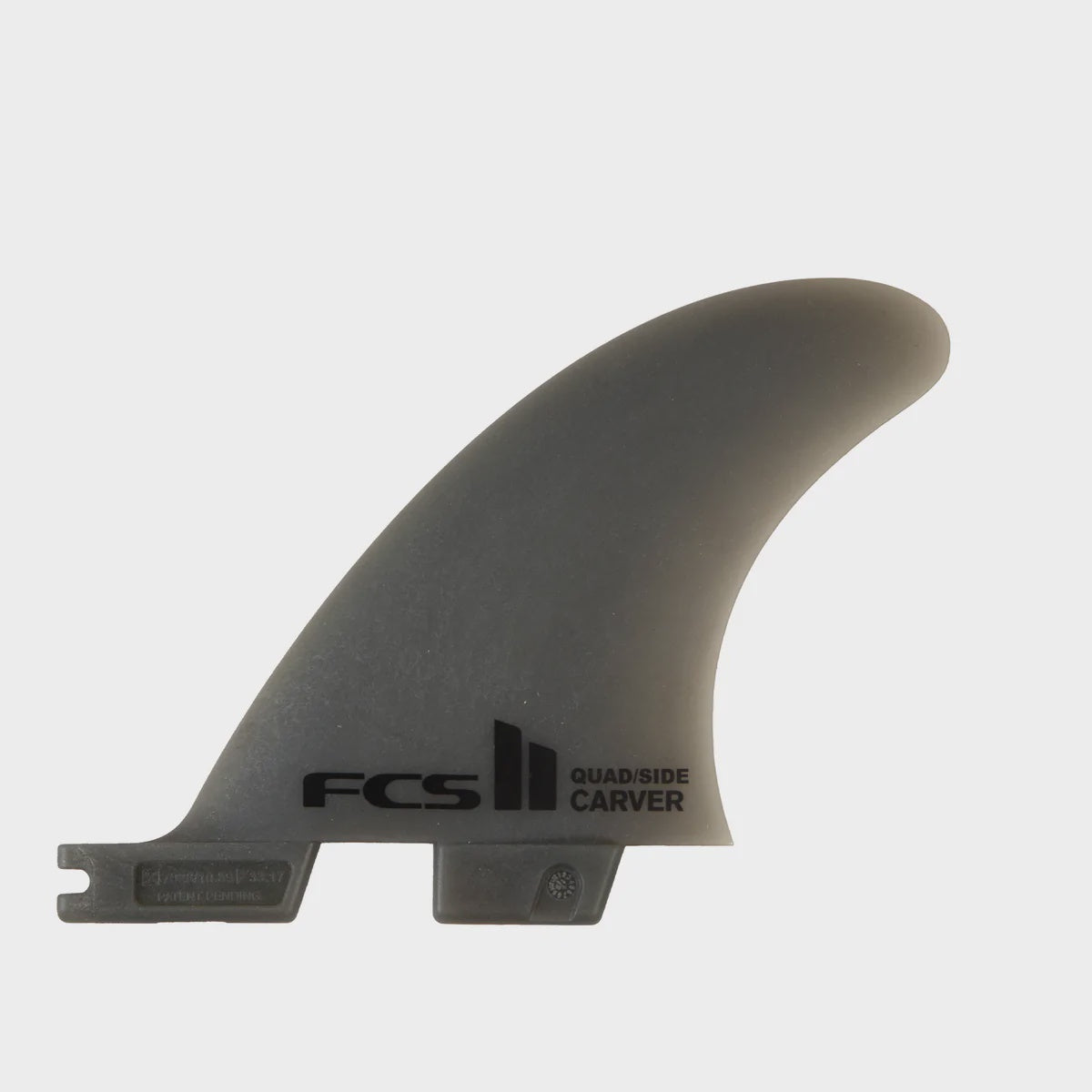 FCS II CARVER NEO GLASS SIDE BYTE FINS - SMOKE