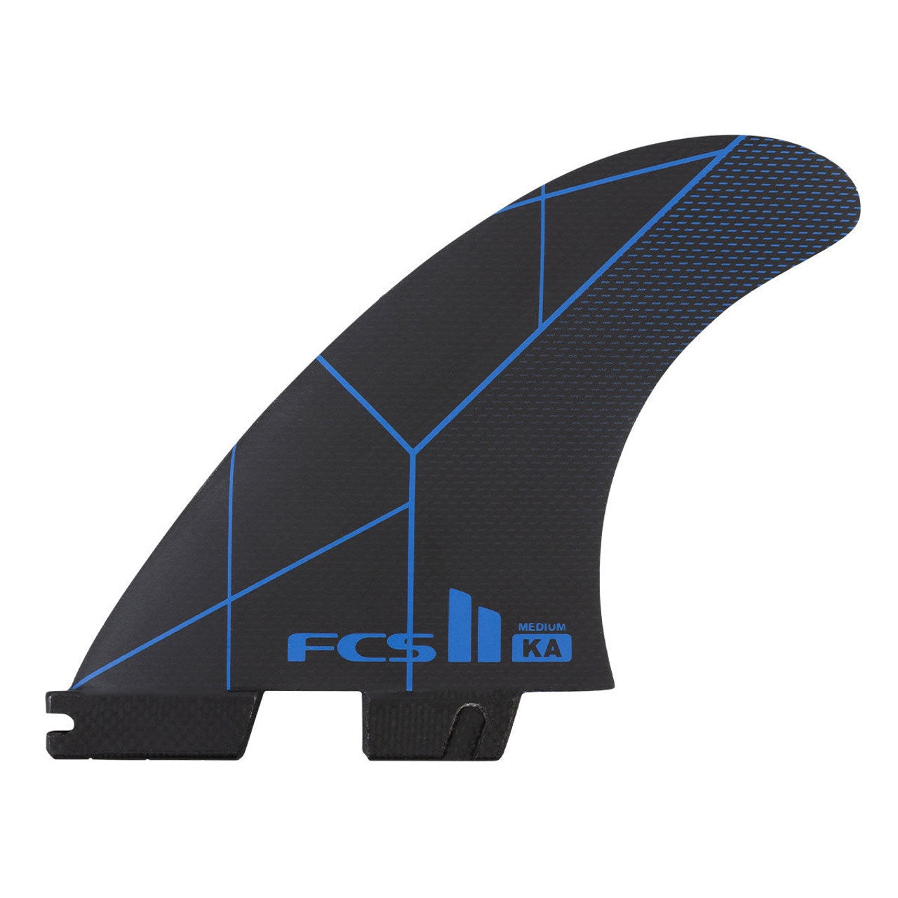 FCS II KOLOHE ANDINO PC MEDIUM TRI FINS IN BLACK BLUE