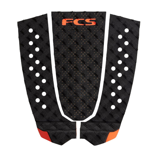 FCS T-3 TRACTION PAD - BLACK/FIRE