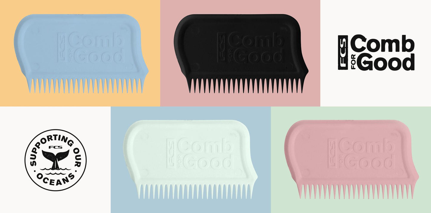 FCS COMB FOR GOOD - RECYCLED OCEAN PLASTIC WAX COMB