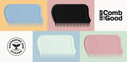 FCS COMB FOR GOOD - RECYCLED OCEAN PLASTIC WAX COMB