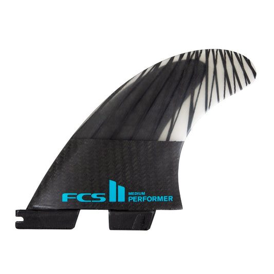 FCS II PERFORMER PC CARBON TRI FIN - THRUSTER SET