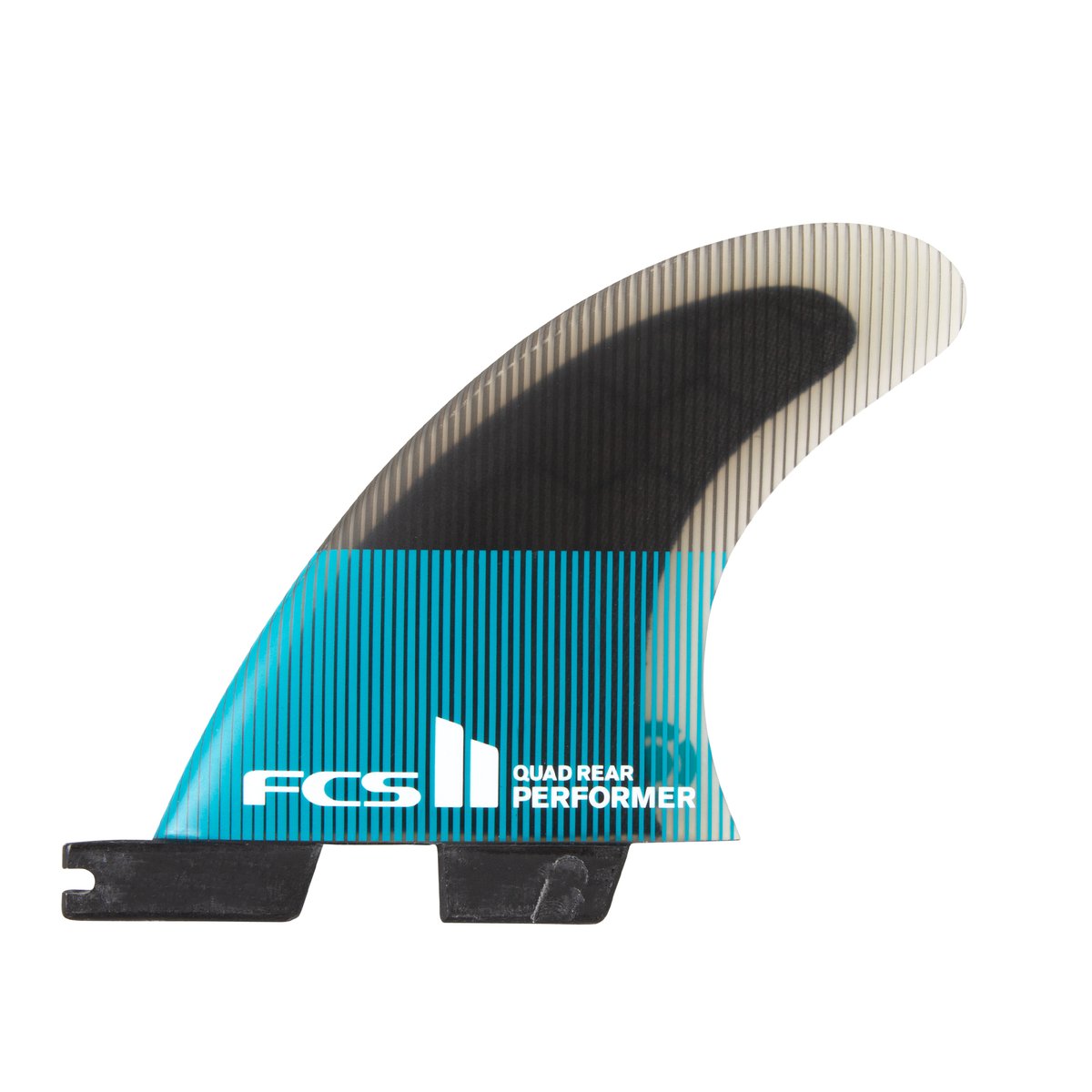 FCS II PERFORMER PC TEAL QUAD - 4 FIN SET