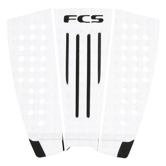 FCS JULIAN WILSON PRO TRACTION PADS - WHITE/BLACK