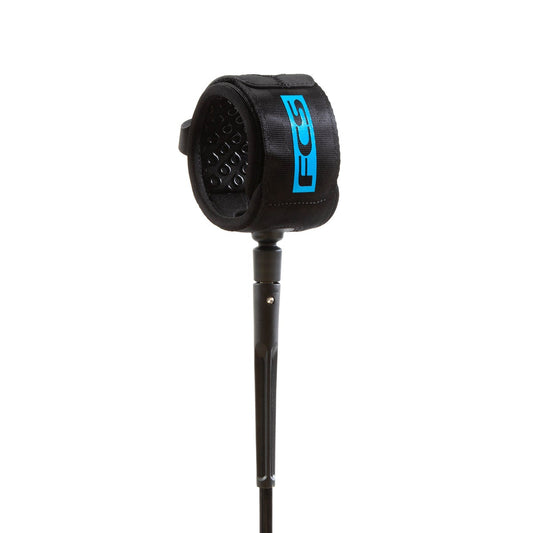 FCS PROTECT MAX BIG WAVE LEASH - BLACK