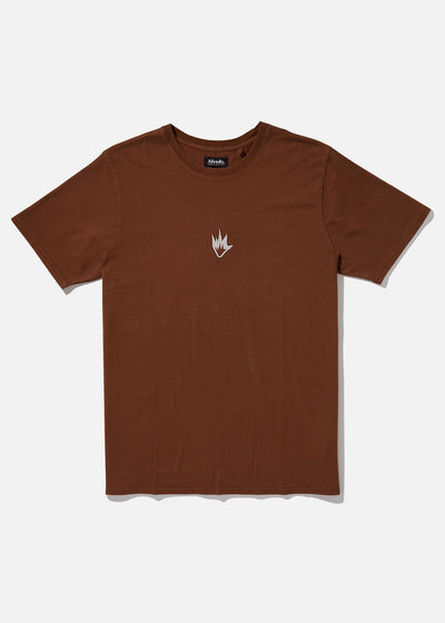 AFENDS FLAME III LOGO MENS STANDARD FIT TEE - MIXED COLOURS