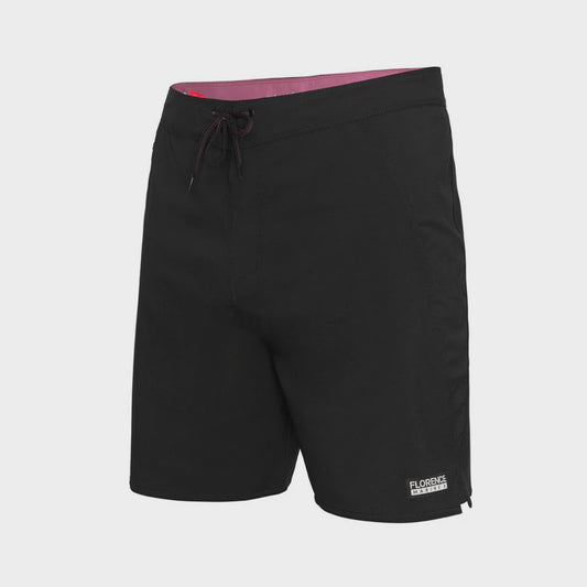 FLORENCE SOLID BOARDSHORT - BLACK