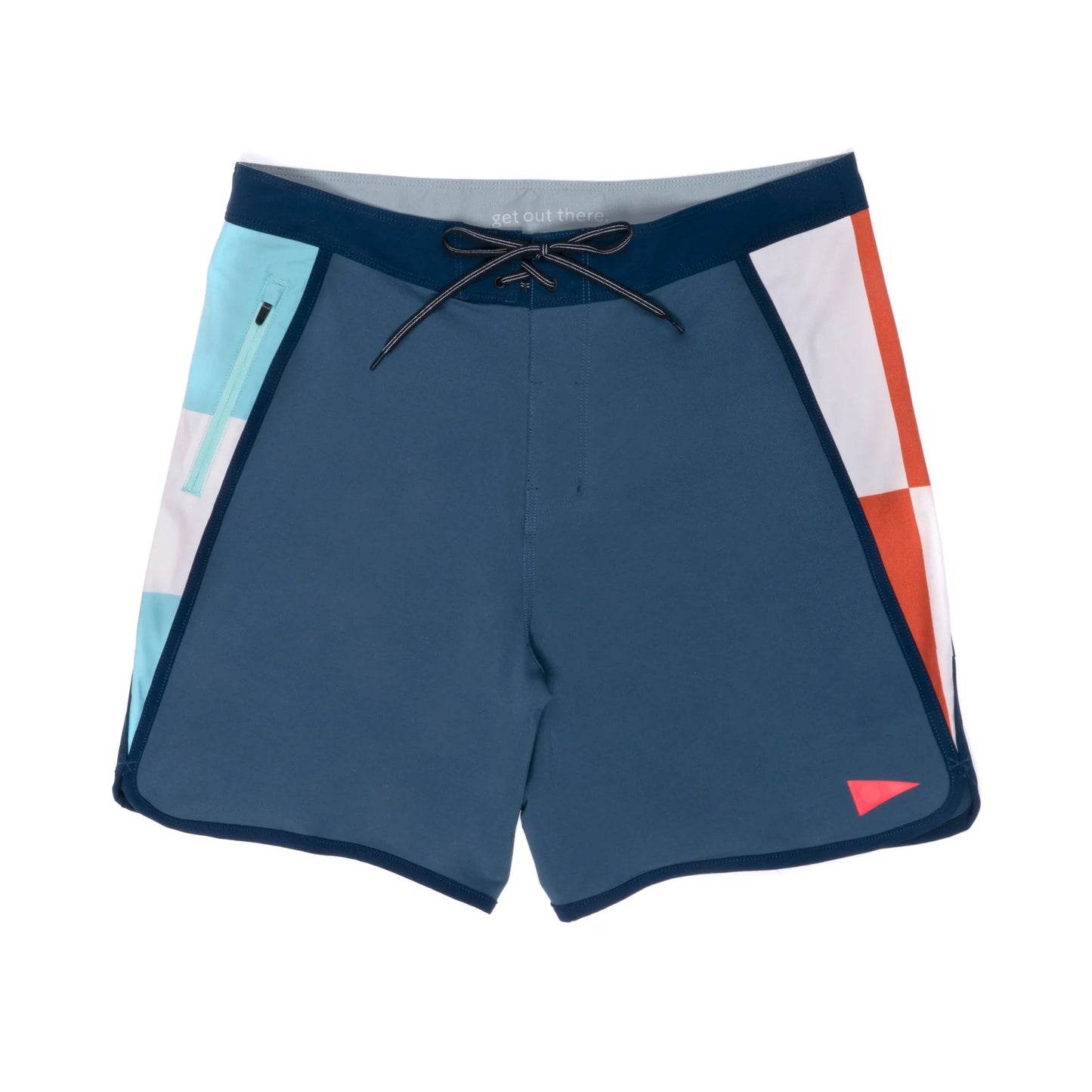 FLORENCE BURGEE WAYPOINT BOARDSHORT - DARK BLUE