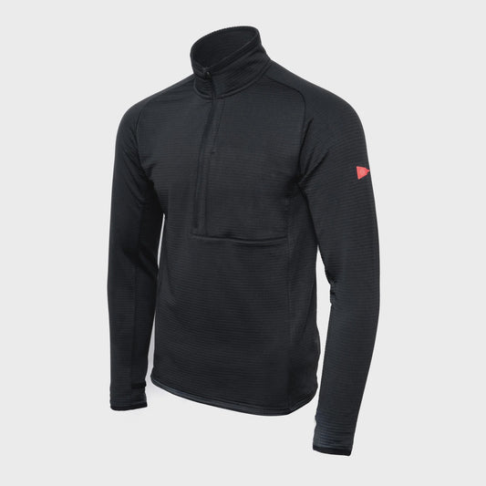 FLORENCE OFF GRID FLEECE HALF ZIP - BLACK