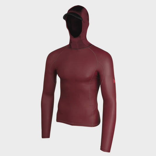 FLORENCE WINDSHEILD LONG SLEEVE HOODED RASH GUARD