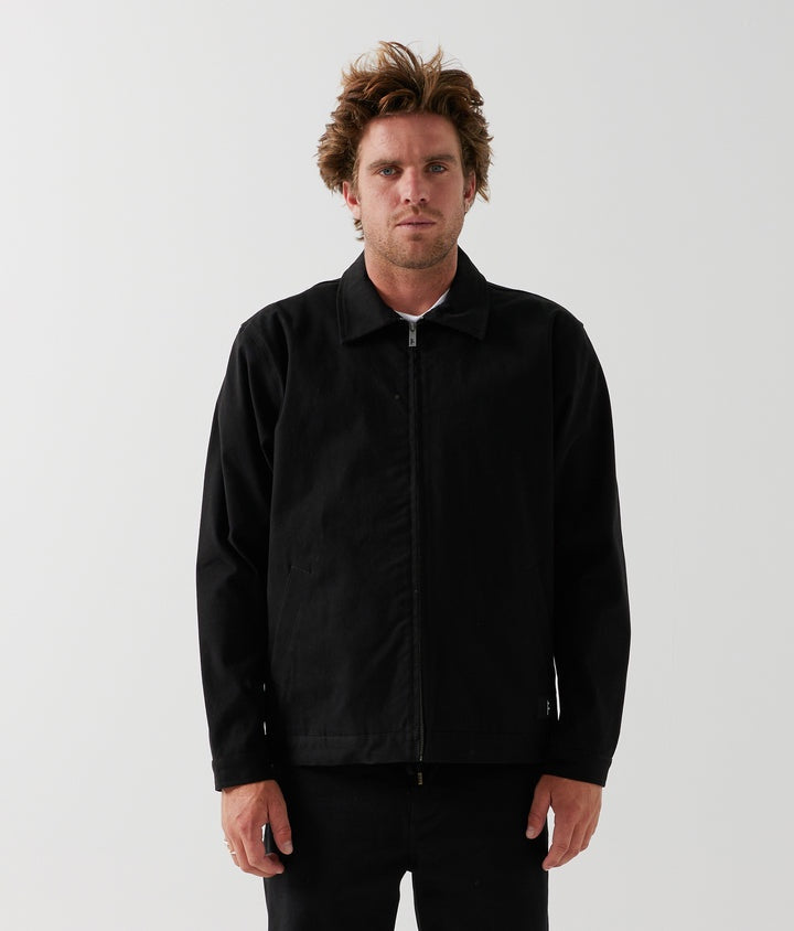 SALE NO RETURNS - FORMER DISTEND JACKET - BLACK - SALE CLEARANCE