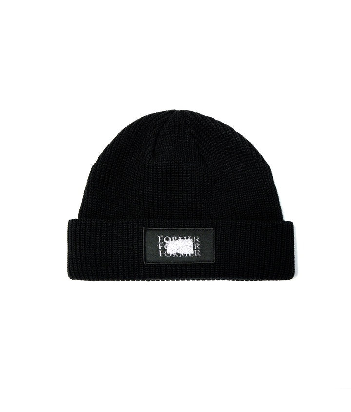 FORMER SYSTEM BEANIE - BLACK