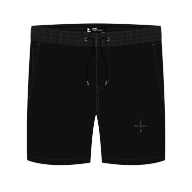 FORMER SYSTEMIC PRAYER WALK BOARDSHORT - BLACK