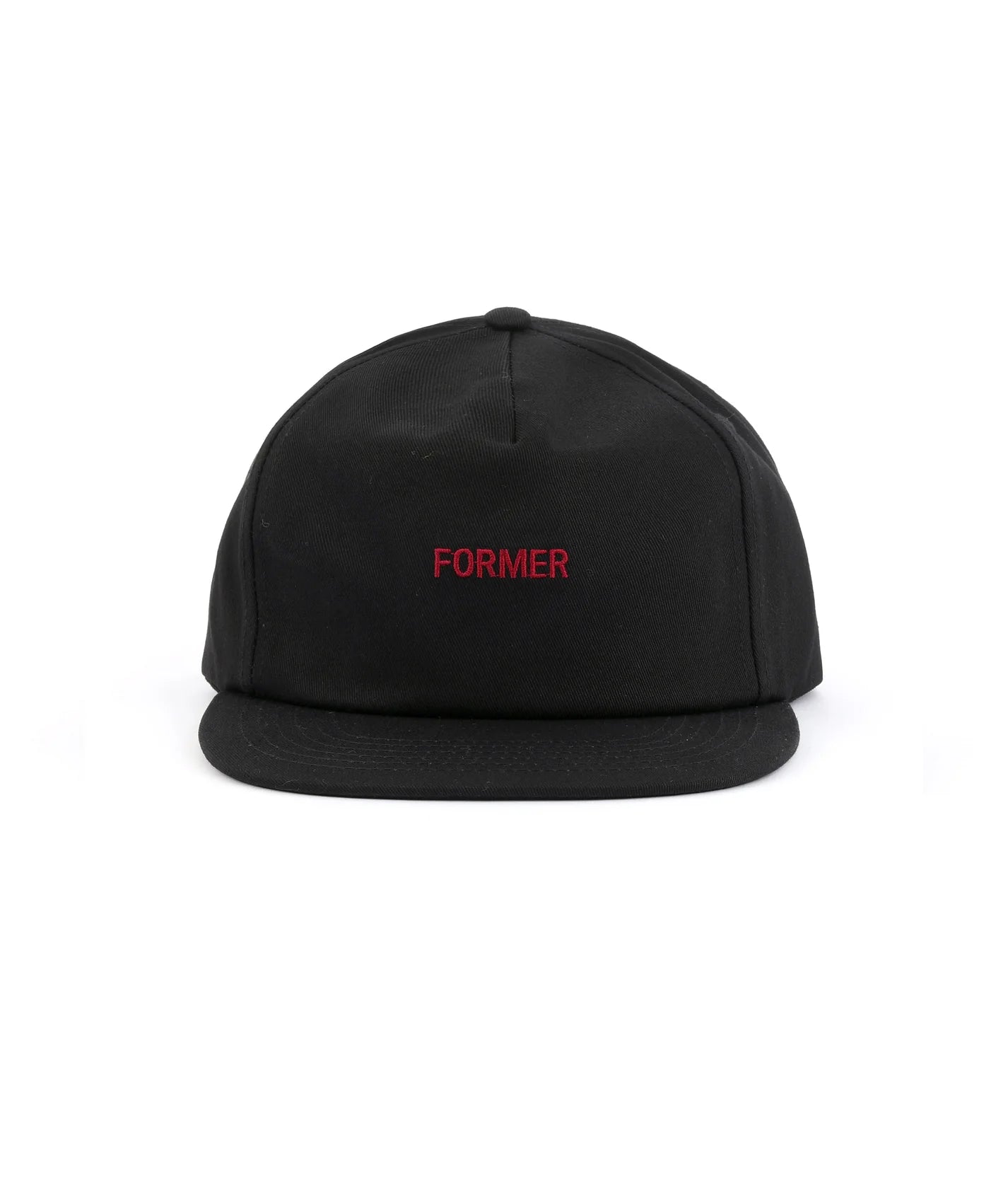 FORMER LEGACY CAP - BLACK WITH MOROON LOGO