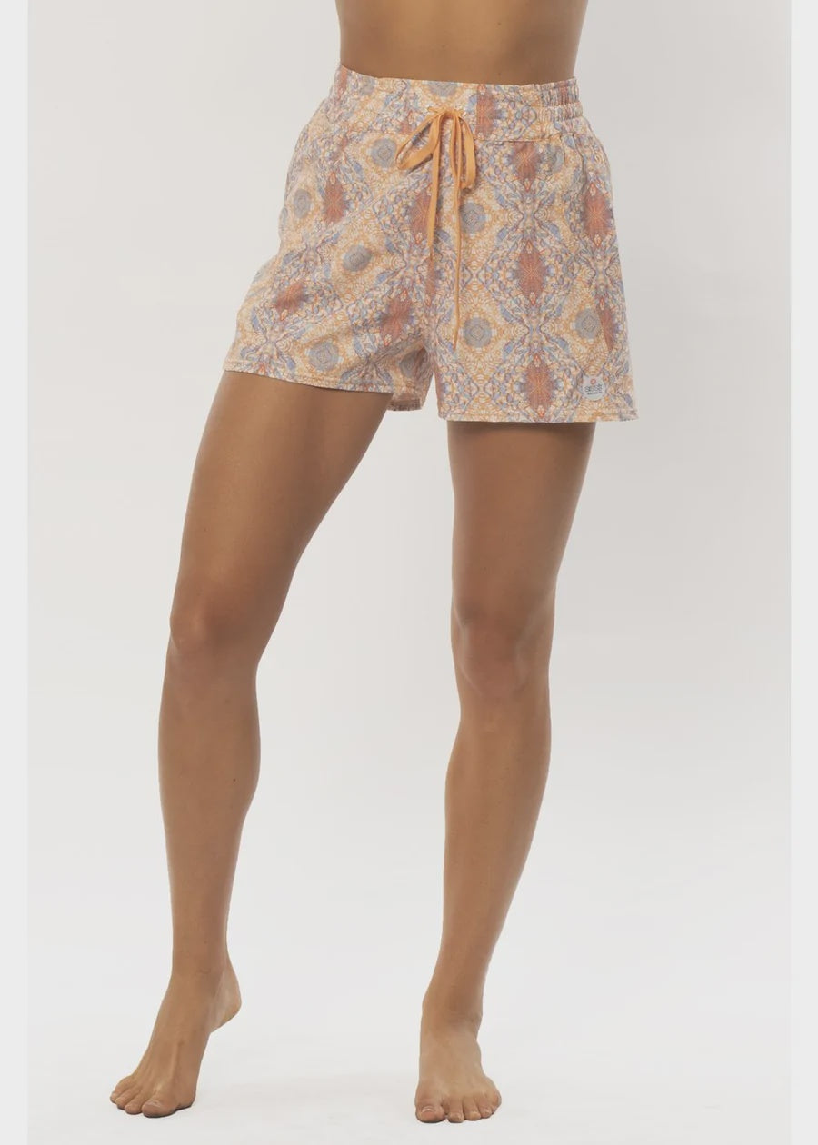 SISSTREVOLUTION UNDER THE SUN BOARDSHORTS - TANGERINE