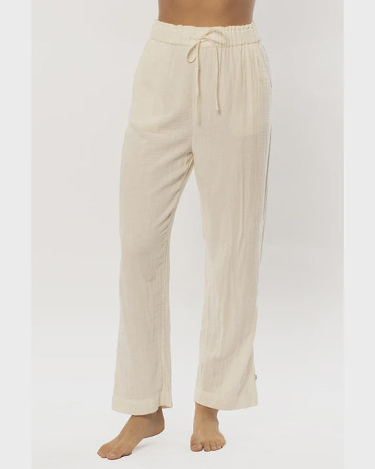 SISSTREVOLUTION SUNSET SEEKER WOVEN PANT-SEA-SALT : G303XSUN