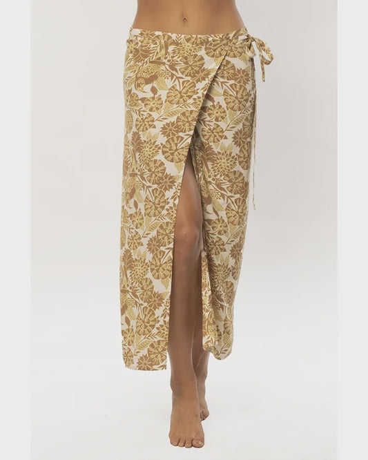 SISSTREVOLUTION IT's A WRAP SARONG - WOOD SMOKE : GA08XITS