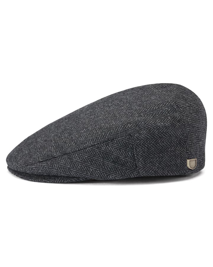 BRIXTON HOOLIGAN  SNAP CAP - GREY/BLACK ON SALE $35