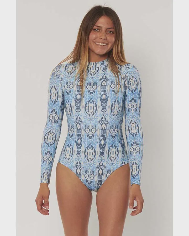 SISSTREVOLUTION IKAT NORA ONE PIECE SWIMWEAR -OCEAN