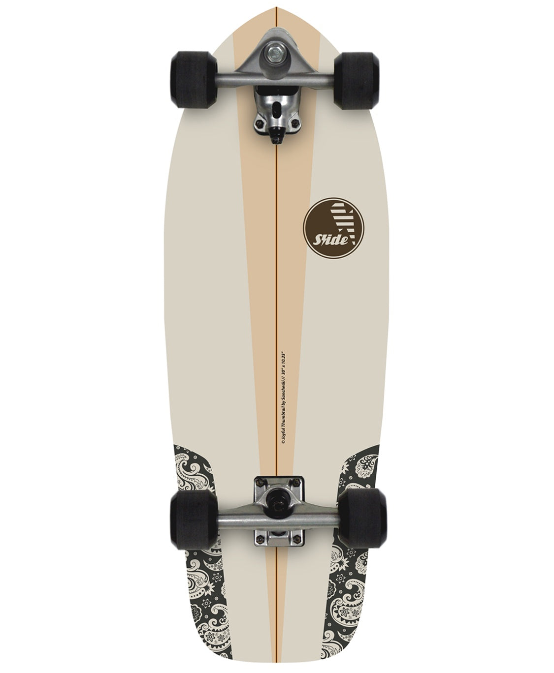 SLIDE JOY THUMB TAIL 30  SURF SKATE