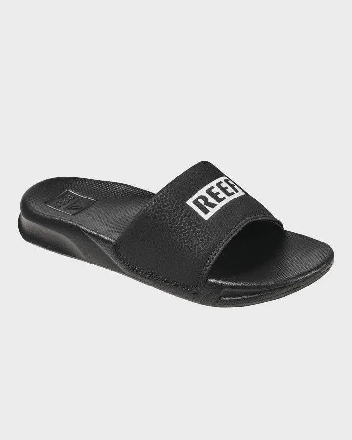 REEF ONE BOYS SLIDE - BLACK