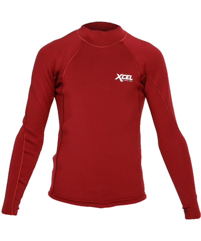 XCEL AXIS 1MM YOUTH L/S WETSUIT JACKET - CHILLI PEPPER