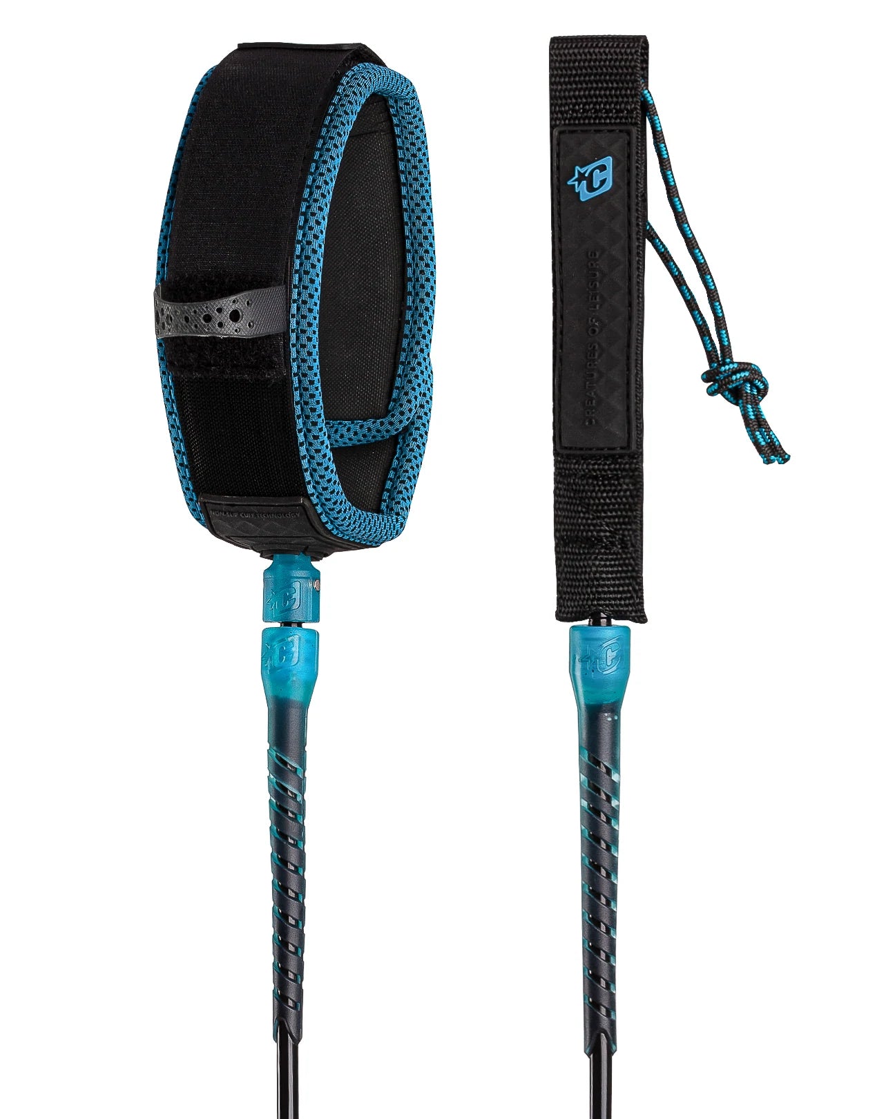 CREATURES LONGBOARD 9FT SURF LEASH / LEG ROPE - KNEE