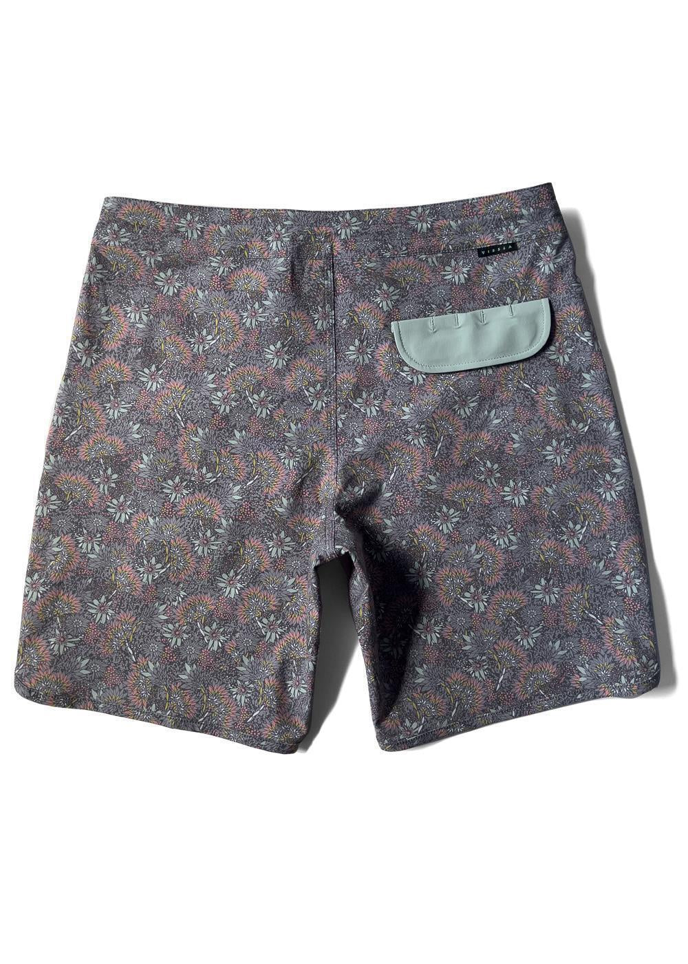 VISSLA MENS GREENHOUSE 17.5" BOARDSHORT - PHANTOM