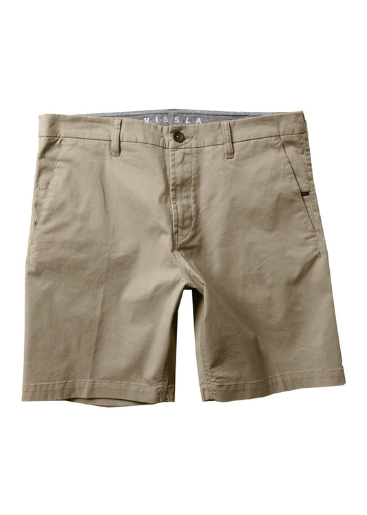 VISSLA NO SEE UMS ECO 18" WALKSHORT - KHAKI