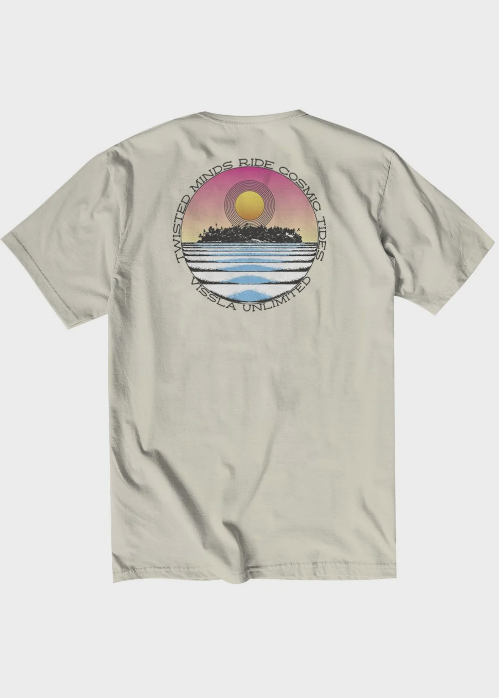 VISSLA COSMIC TIDE ORGANIC TEE - BON