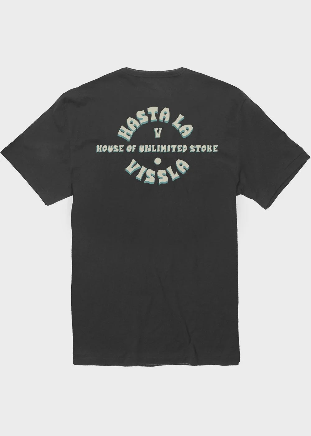 VISSLA HASTA LA VISTA MENS TEE - BLACK