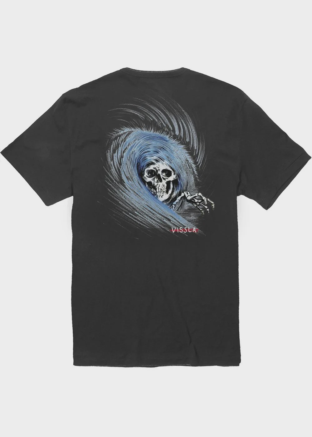 VISSLA REAPER SS ORGANIC POCKET TEE - PHANTOM